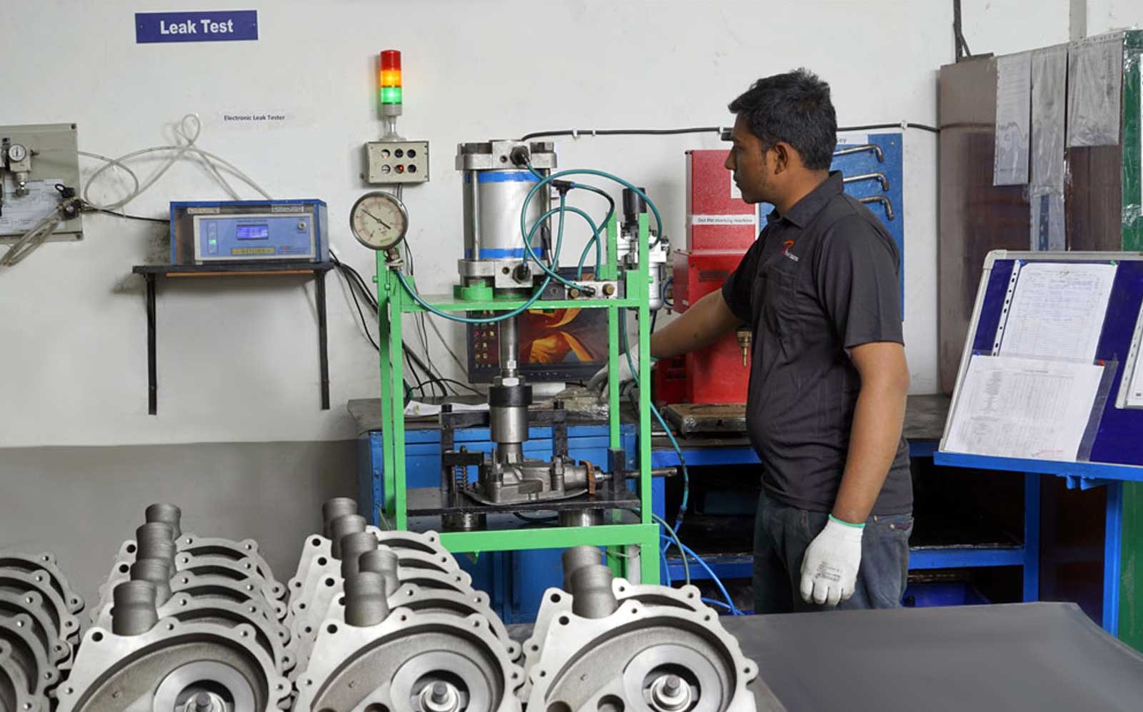 Pressure Leak Test Pressure Leak Test